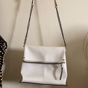 white over the shoulder purse